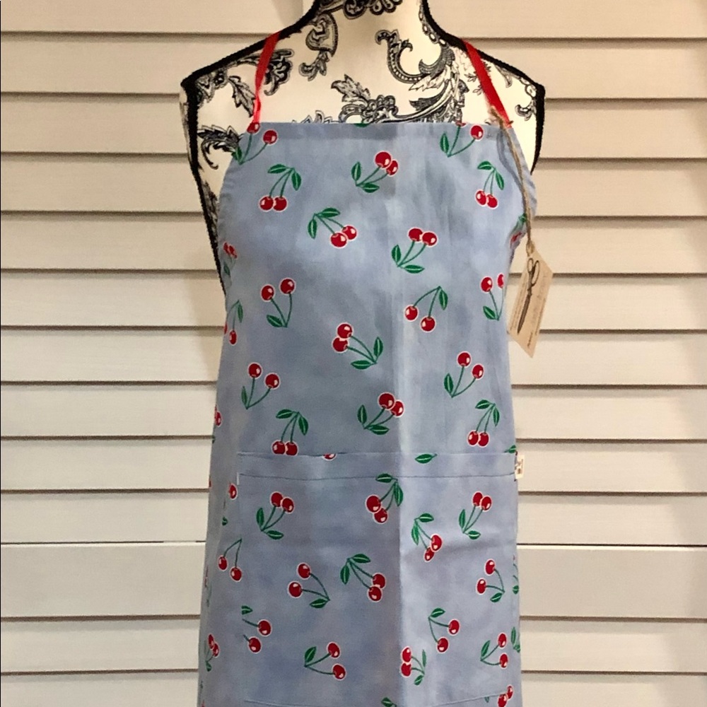 Andys Aprons - not so basic.  “Cherries”